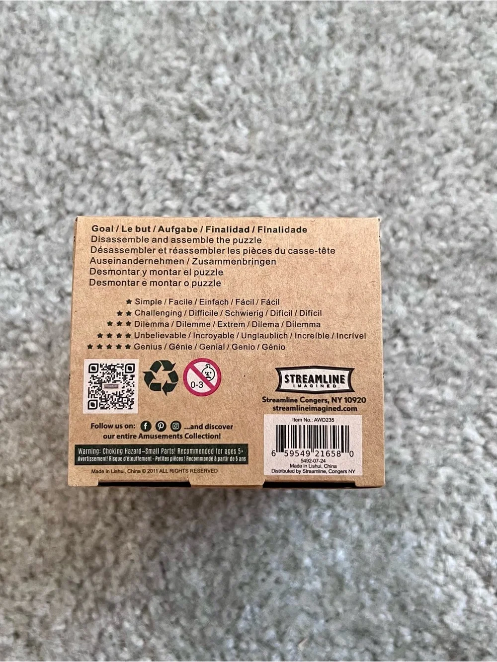 NEW Bamboo 3D Puzzle